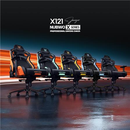 เก้าอี้เกมมิ่ง NUBWO NBCHX121 สีดำ_3