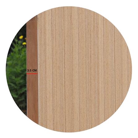 ประตูภายในไม้อัดสักอิตาลี METRO VENEER 70x200 ซม. สีน้ำตาล_4