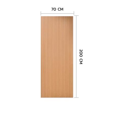 ประตูภายในไม้อัดสักอิตาลี METRO VENEER 70x200 ซม. สีน้ำตาล_3