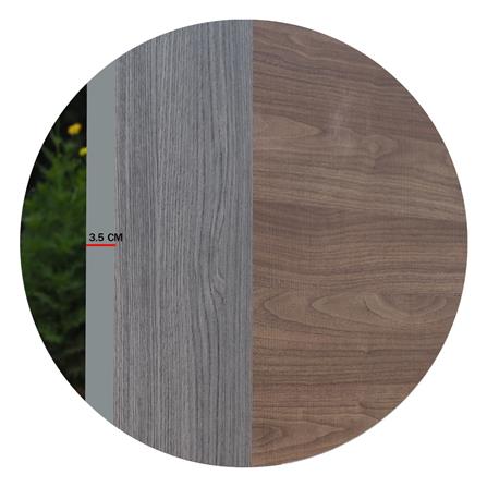 ประตูภายในเมลามีน ไม่เจาะลูกบิด METRO MD529 REAL+MD435 MARYLAND 70x200 ซม. สีเทา-โอ๊ค_4