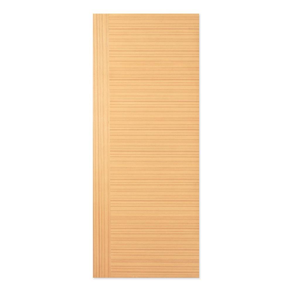 ประตูภายใน HDF ไม่เจาะลูกบิด METRO TEAK FANTASY 002 VENEER 90x200 ซม. สีน้ำตาล