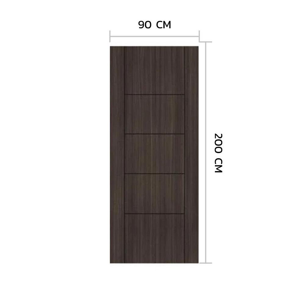 ประตูภายในเมลามีน METRO MD390 ATLANTA  90x200 ซม. สีโอ๊ค