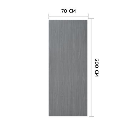 ประตูภายในเมลามีน ไม่เจาะลูกบิด METRO MD556 70x200 ซม. สี COMBI GREY_3