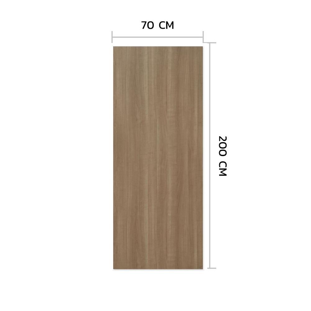 ประตูภายในเมลามีน ไม่เจาะลูกบิด METRO MD618 CAPPUCCINO 70x200 ซม. สีน้ำตาล