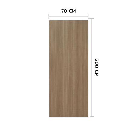 ประตูภายในเมลามีน ไม่เจาะลูกบิด METRO MD618 CAPPUCCINO 70x200 ซม. สีน้ำตาล_3