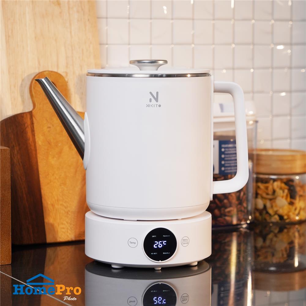 กาต้มน้ำไฟฟ้า NIKITO JPAJ0507 1 ลิตร สีขาว