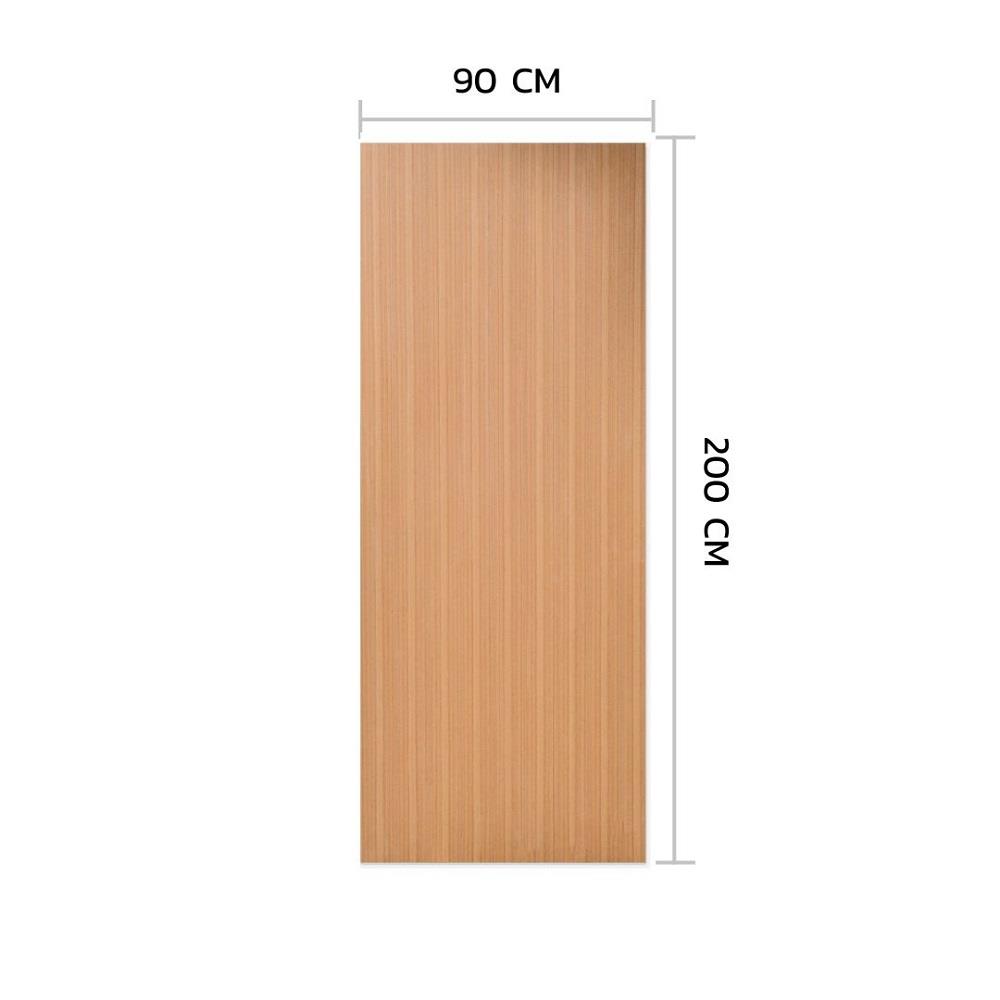 ประตูภายในไม้อัดสักอิตาลี METRO VENEER 90x200 ซม. สีน้ำตาล
