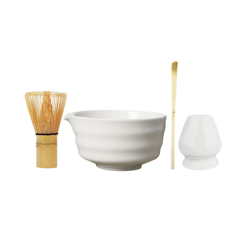 ชุดอุปกรณ์ชงมัทฉะ KOF BAKE MATCH-KB สีขาว_1