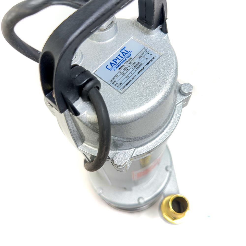 ปั๊มจุ่มน้ำสะอาด CAPITAL QDX370 370 วัตต์