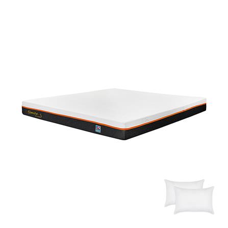 ที่นอน 6 ฟุต PICASSO SMILE L 6 นิ้ว (พร้อมหมอนหนุน 2 ใบ)_0