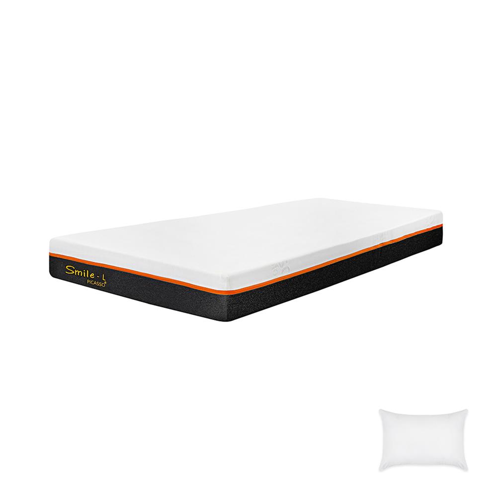 ที่นอน 3.5 ฟุต PICASSO SMILE L 8 นิ้ว (พร้อมหมอนหนุน 1 ใบ)