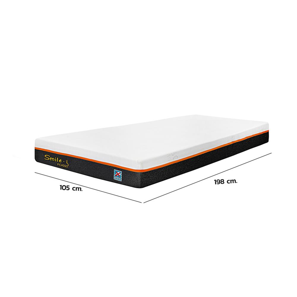 ที่นอน 3.5 ฟุต PICASSO SMILE L 4 นิ้ว (พร้อมหมอนหนุน 1 ใบ)