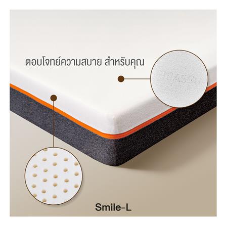 ที่นอน 3.5 ฟุต PICASSO SMILE L 4 นิ้ว (พร้อมหมอนหนุน 1 ใบ)_9