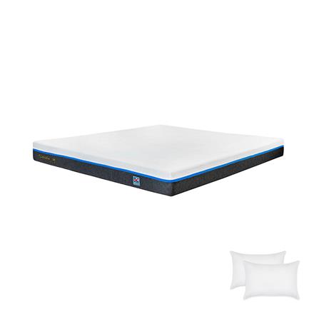 ที่นอน 6 ฟุต PICASSO SMILE M 4 นิ้ว (พร้อมหมอนหนุน 2 ใบ)_0