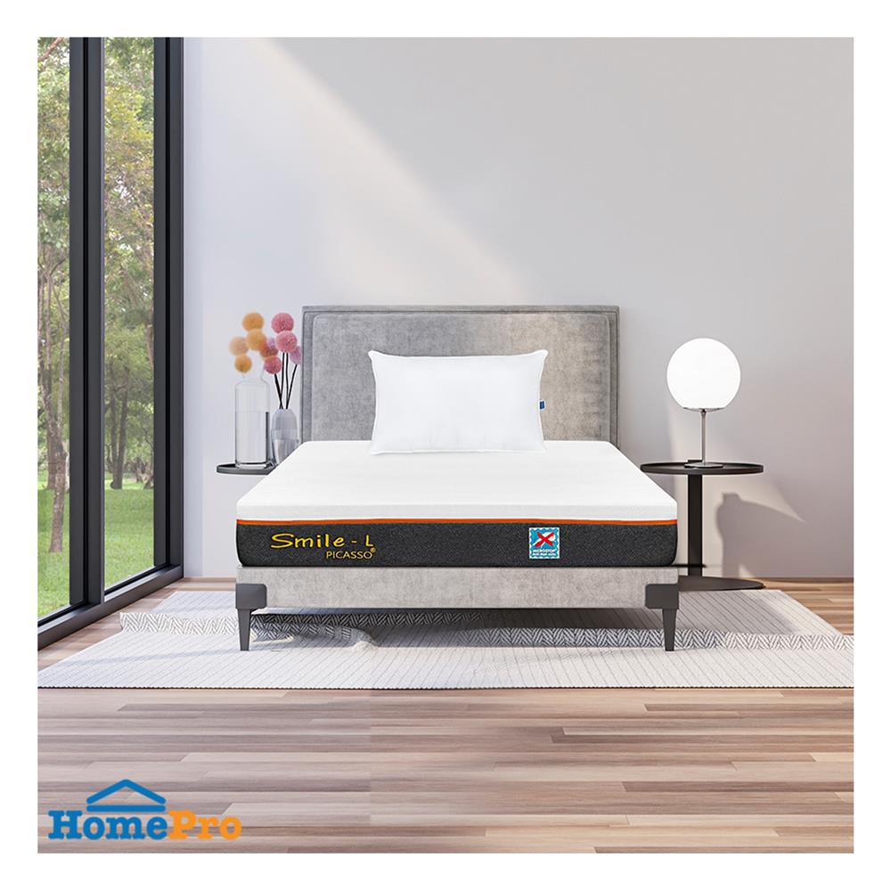 ที่นอน 3.5 ฟุต PICASSO SMILE L 6 นิ้ว (พร้อมหมอนหนุน 1 ใบ)