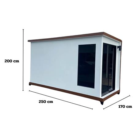 บ้านหมา บ้านแมว T.C. DOGHOUSE 38 โมเดิร์นสไตล์ 170x250x200 ซม._4
