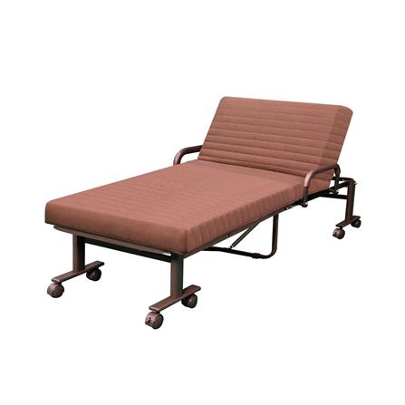 เตียงพับพร้อม TOPPER THAIBULL OLT247-65 65x192x47 ซม. สีน้ำตาล_0