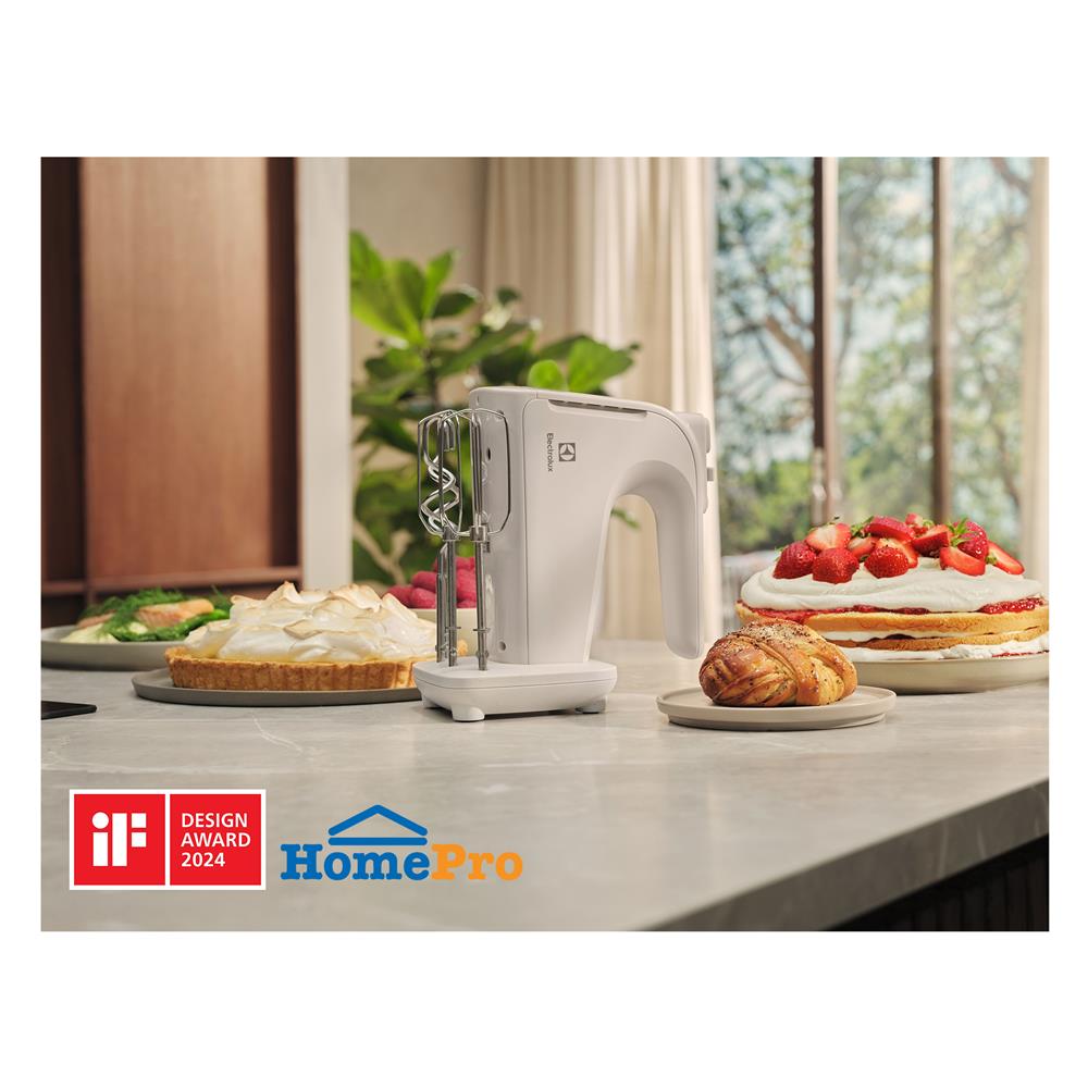 เครื่องผสมอาหาร ELECTROLUX E3HM1-100W สีขาว
