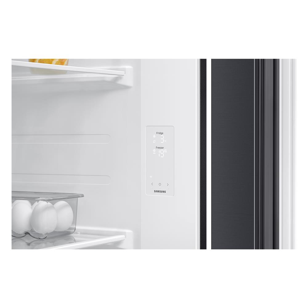 ตู้เย็น SIDE BY SIDE SAMSUNG RS70F65Q2FST 23.1 คิว อินเวอร์เตอร์ สีดำ