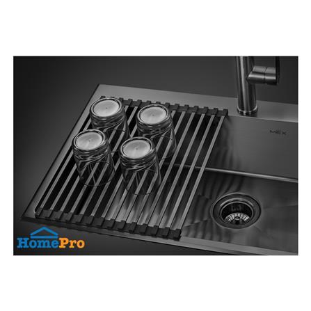 ซิงค์ฝัง 1 หลุม MEX SC82GM สีเทาดำ_10