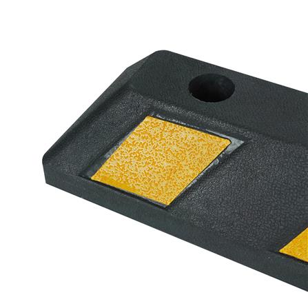 ยางกั้นล้อรถยนต์+พุ๊ก RIGHT 10x54x15 ซม. สีเหลือง/ดำ_3