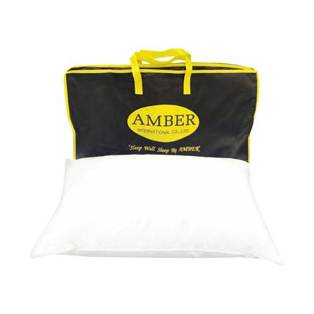 หมอนสุขภาพ ไมโครเจล AMBER 19x29 นิ้ว สีขาว_1