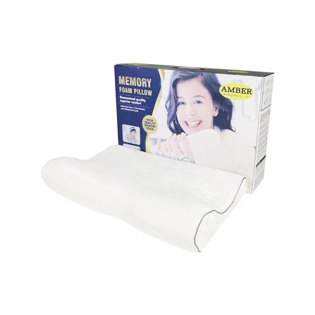 หมอนสุขภาพ เมมโมรี่โฟม 40x60x12 ซม. สีขาว_2