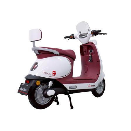 สกู๊ตเตอร์ไฟฟ้า SAGASONIC SOCUTE สีขาว_3