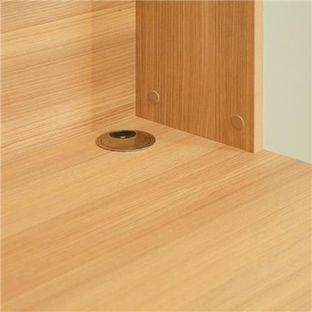 ตู้โชว์ HARV SIDAMO 90 ซม. สีไม้_6