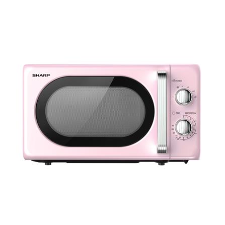 ไมโครเวฟ SHARP R-220EF 20 ลิตร สีชมพู_0