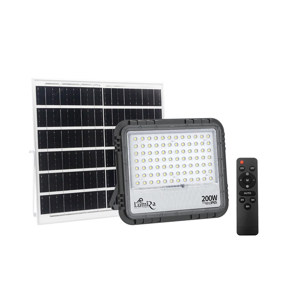 สปอตไลท์ SOLAR LUMIRA LSC-032 200 วัตต์ DAYLIGHT สีดำ