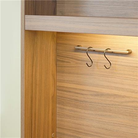 ตู้โชว์ HARV SIDAMO 90 ซม. สีไม้เข้มธรรมชาติ_6