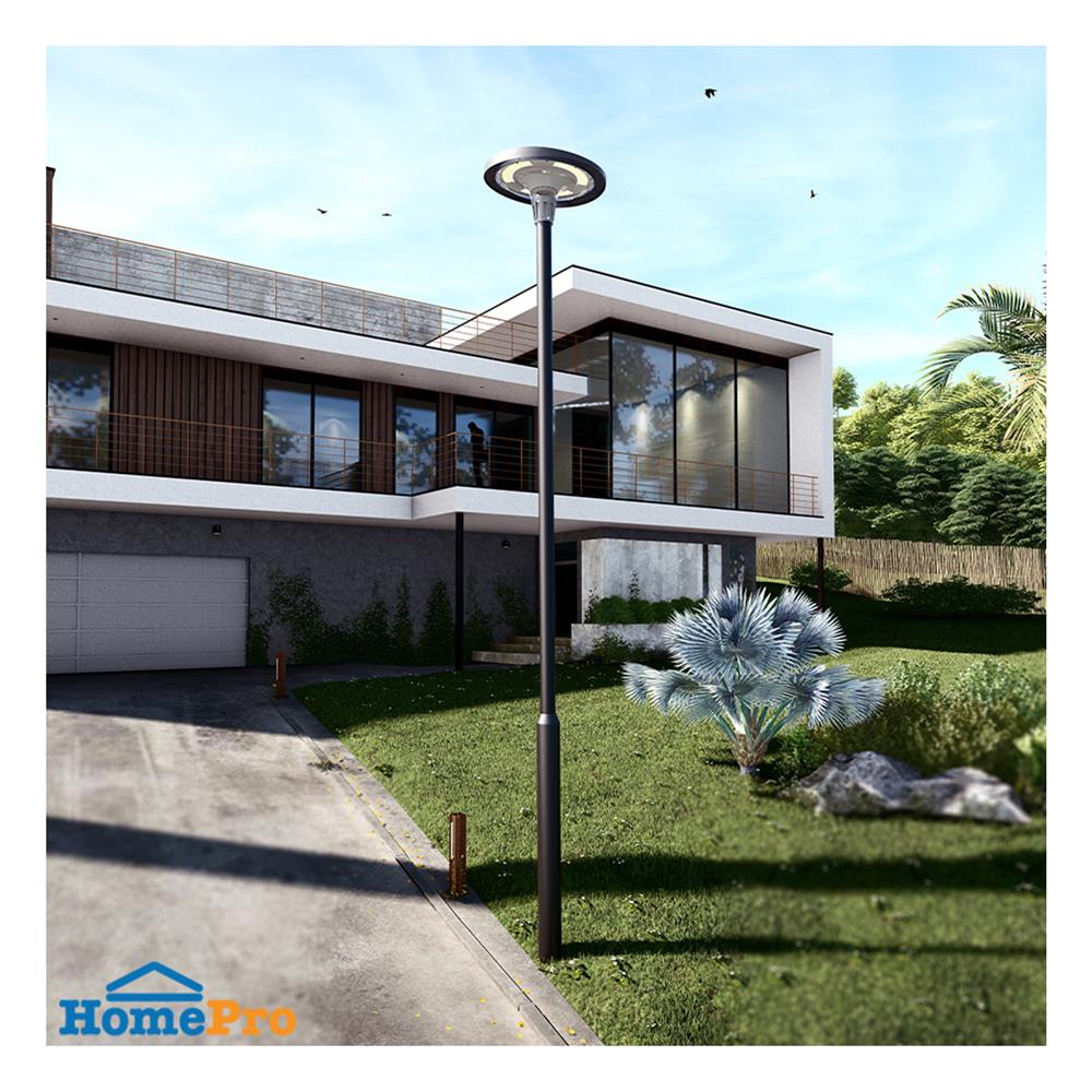 ไฟสนาม SOLAR RANDY DW-EW 1,200 วัตต์ RGB สีดำ