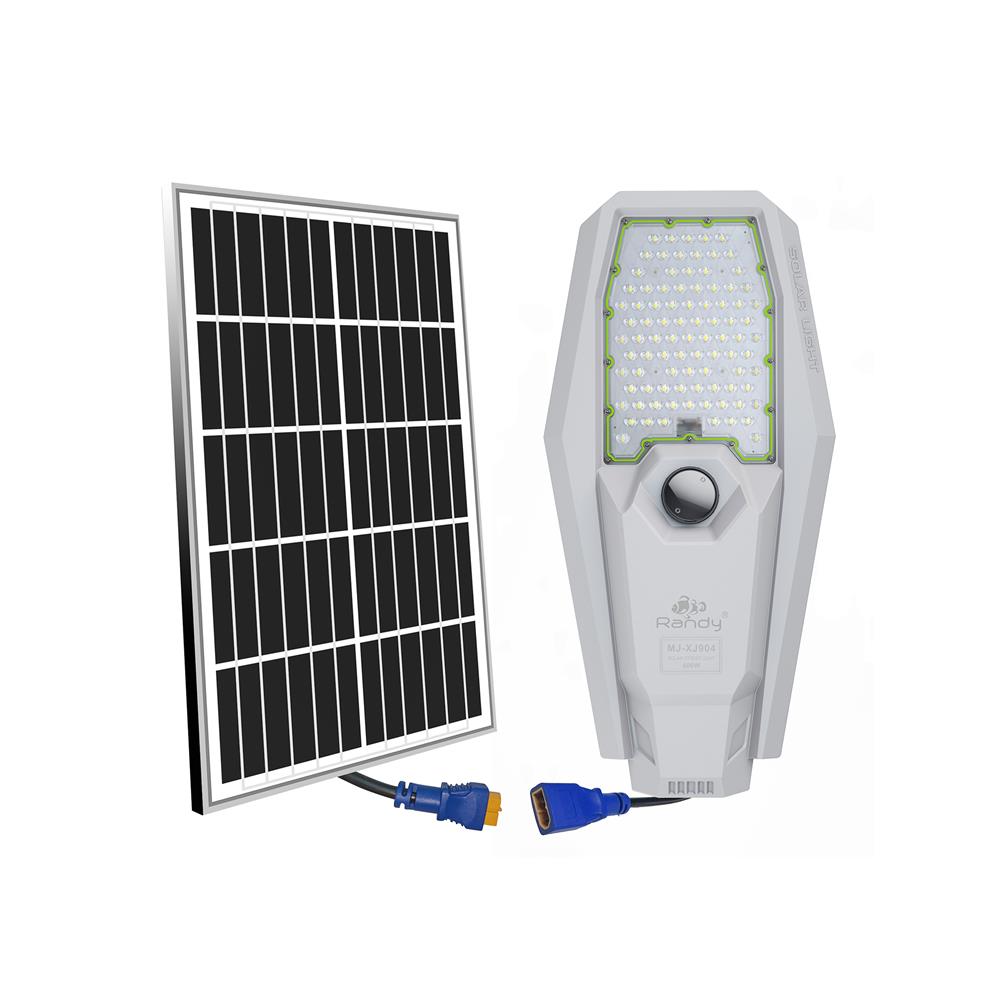 ไฟถนน SOLAR RANDY DW-XJ-904 400 วัตต์ DAYLIGHT สีเทา