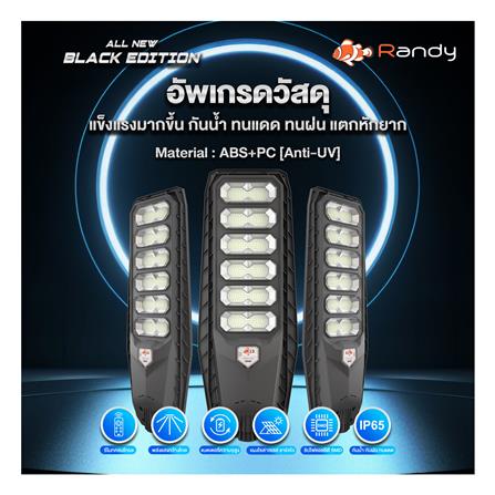 ไฟถนน SOLAR RANDY DW-LH9150 150 วัตต์ DAYLIGHT สีดำ_10