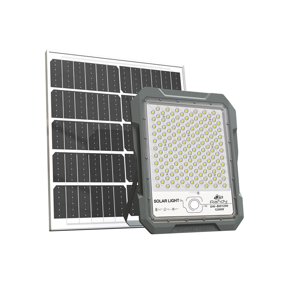 สปอตไลท์ SOLAR RANDY DW-BW 1,200 วัตต์ COOL WHITE สีเทา