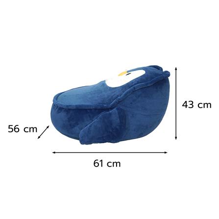 เบาะรองนั่ง SNAZZ LITTLE-P 22X24 นิ้ว สีฟ้า_11