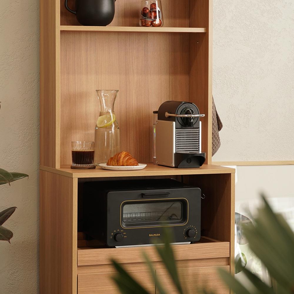 ตู้โชว์ HARV SIDAMO 60 ซม. สีไม้