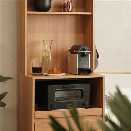 ตู้โชว์ HARV SIDAMO 60 ซม. สีไม้_4