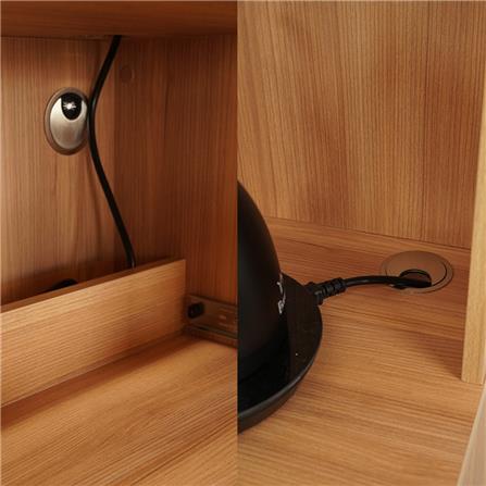 ตู้โชว์ HARV SIDAMO 60 ซม. สีไม้_8