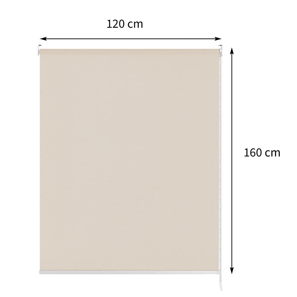 ผ้าม่านม้วน HOME LIVING STYLE SUNSCREEN SOLAR 120x160 ซม. สีครีม