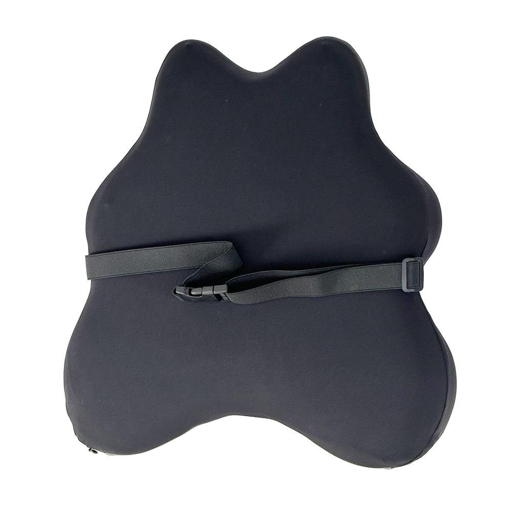 เบาะรองหลัง HOME LIVING STYLE FROST-H 16x16.5 นิ้ว สีดำ/เทา