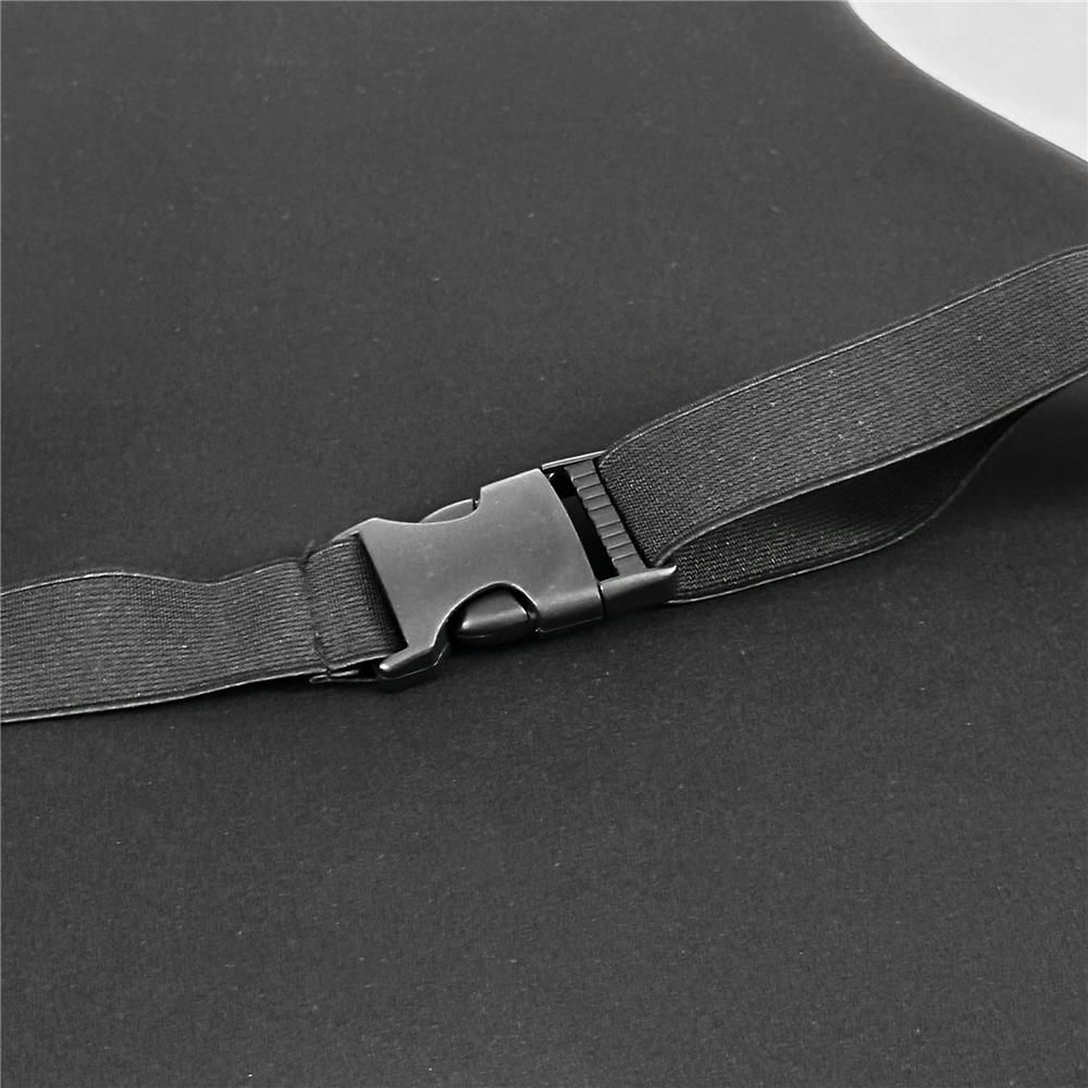 เบาะรองหลัง HOME LIVING STYLE FROST-H 16x16.5 นิ้ว สีดำ/เทา