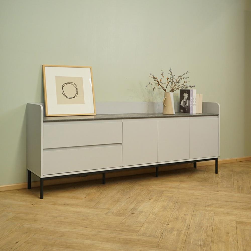 ตู้วางทีวี HARV ECHO 240 ซม. สีเทา