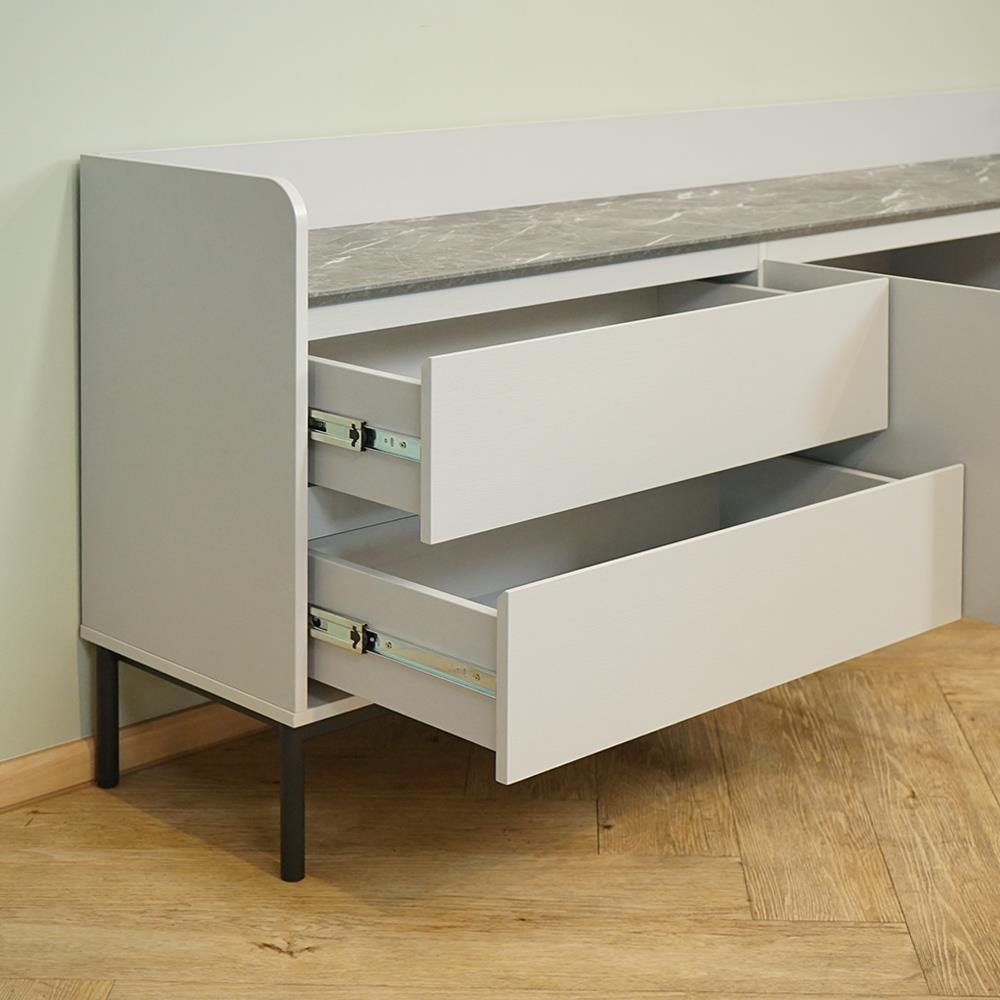 ตู้วางทีวี HARV ECHO 240 ซม. สีเทา