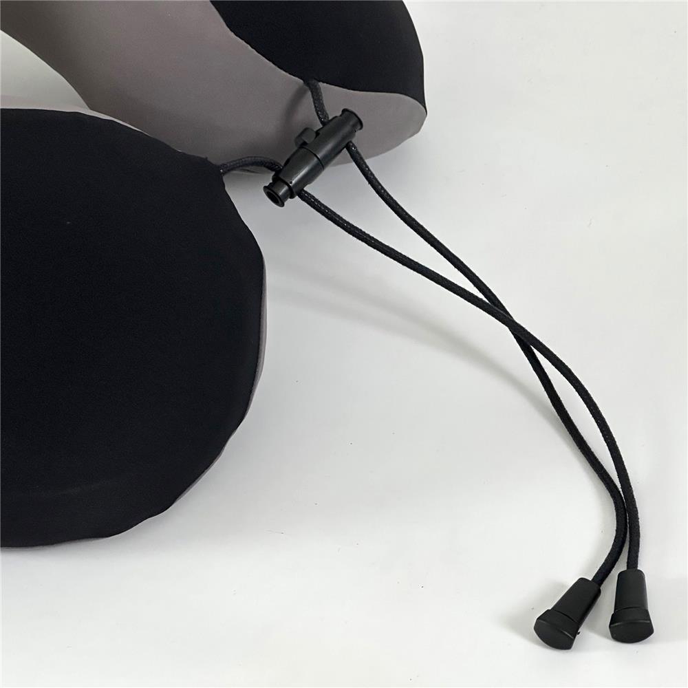 หมอนรองคอ HOME LIVING STYLE FROST-H 11x12 นิ้ว สีดำ/เทา