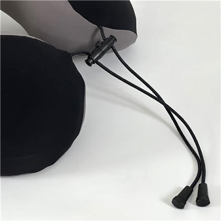 หมอนรองคอ HOME LIVING STYLE FROST-H 11x12 นิ้ว สีดำ/เทา_3