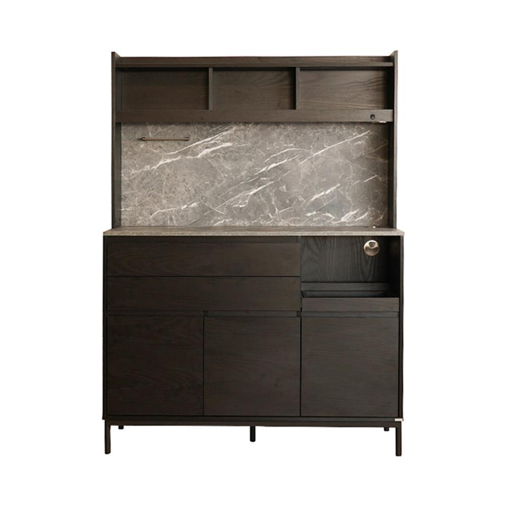 ตู้โชว์ HARV SIDAMO 120 ซม. สีดำ