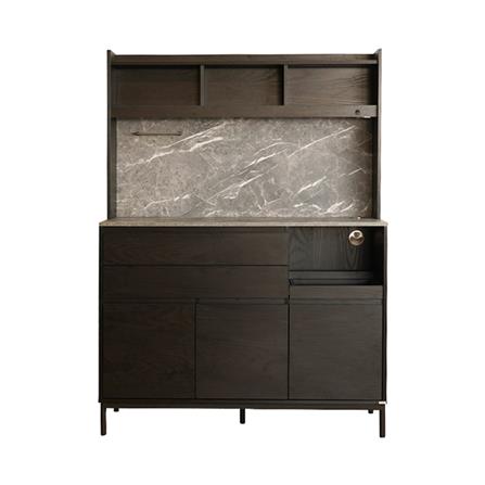 ตู้โชว์ HARV SIDAMO 120 ซม. สีดำ_0