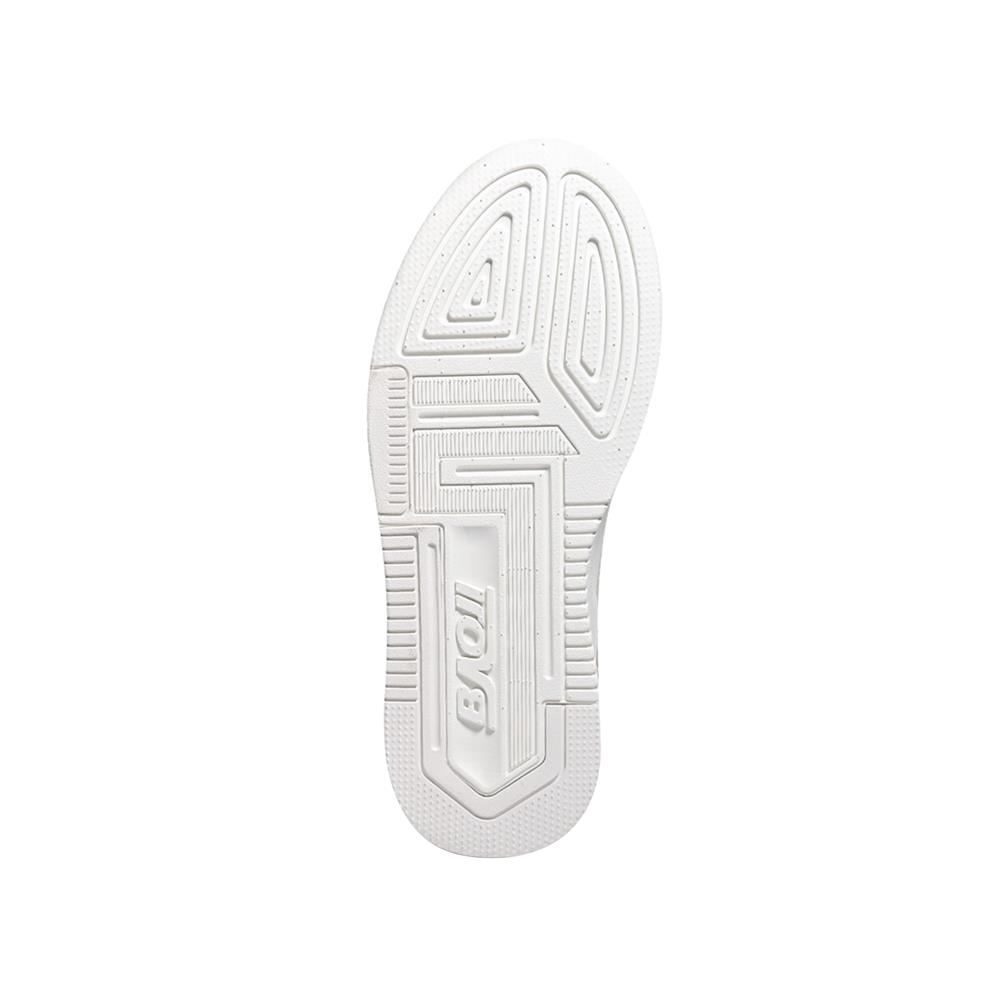 รองเท้าผ้าใบผู้หญิง BAOJI BJW1130 เบอร์ 37 สีครีม/ส้ม